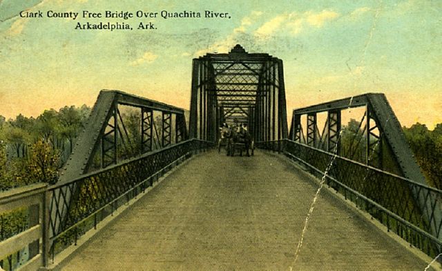 Clar County Free Bridge Over Quachita River, Arkadelphia, Ark.